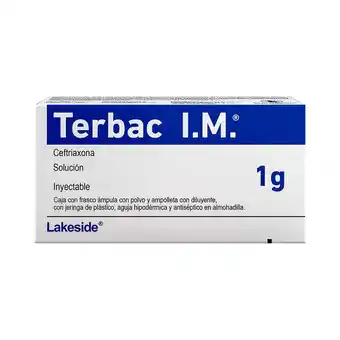 Farmacias Benavides 1 g Ceftriaxona oferta