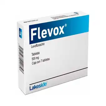 Farmacias Benavides 500 mg Levofloxacino oferta