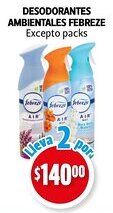 Farmacias Guadalajara Febreeze desodorantes ambientales oferta
