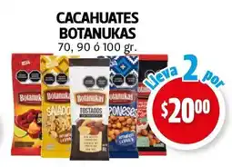Farmacias Guadalajara Botanukas cacahuates oferta