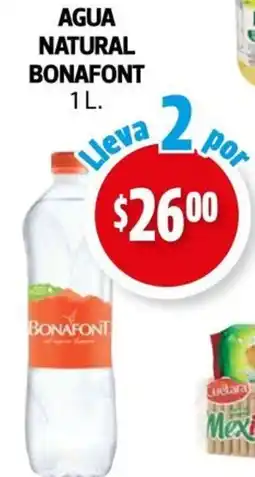 Farmacias Guadalajara Bonafont agua natural oferta