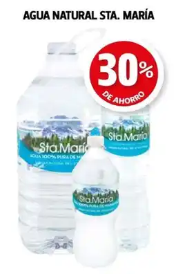Farmacias Guadalajara Sta. María agua natural oferta