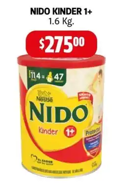 Farmacias Guadalajara Nido Kinder 1+ oferta
