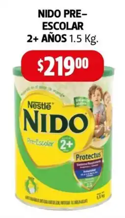 Farmacias Guadalajara Nido pre-escolar 2+ años oferta