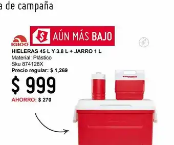 Hielera laguna de 45 litros