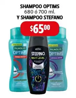 Farmacias Guadalajara Shampoo optims y shampoo stefano oferta
