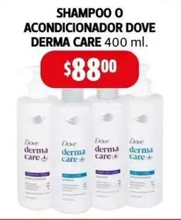 Farmacias Guadalajara Shampoo o acondicionador dove derma care oferta