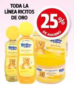 Farmacias Guadalajara Toda la línea ricitos de oro oferta