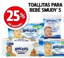 Farmacias Guadalajara Toallitas para bebé smudy's oferta