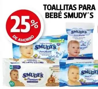Farmacias Guadalajara Toallitas para bebé smudy's oferta