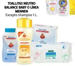 Farmacias Guadalajara Toallitas neutro balance baby o línea mennen oferta