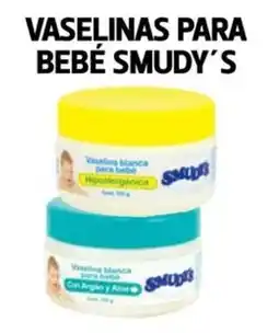 Farmacias Guadalajara Vaselinas para bebé smudy's oferta