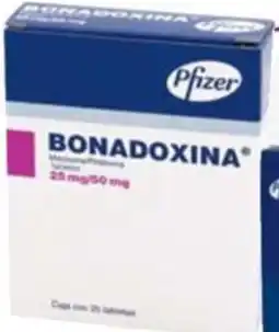Farmacias Guadalajara Bonadoxina 25/50 mg oferta