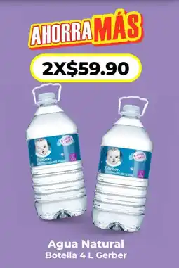 HEB Gerber agua natural oferta