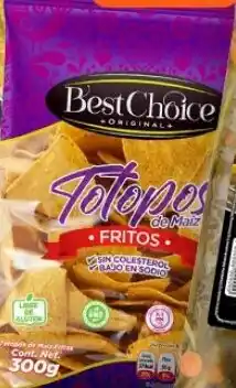 Tiendas Neto Best Choice totopos fritos oferta