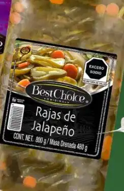 Tiendas Neto Best Choice chiles jalapeños oferta