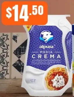Tiendas Neto Alpura media crema oferta