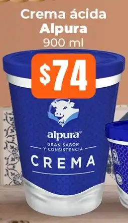 Tiendas Neto Alpura crema ácida oferta