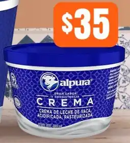 Tiendas Neto Alpura crema ácida oferta