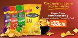 Tiendas Neto Best Choice papas fritas oferta