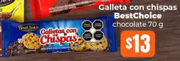 Tiendas Neto Best Choice galleta con chispas oferta