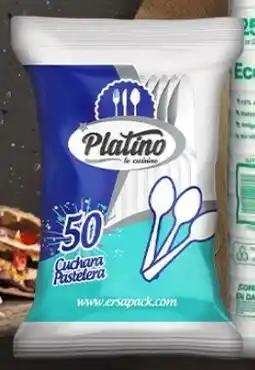 Tiendas Neto Platino cuchara sopera oferta