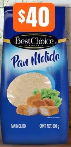 Tiendas Neto Best Choice pan molido oferta