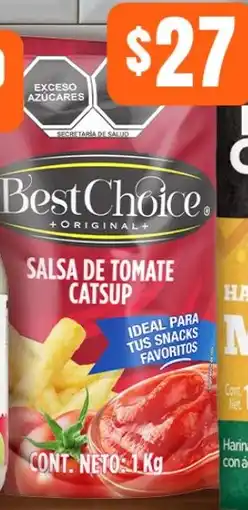 Tiendas Neto Best Choice salsa catsup oferta