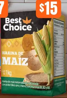 Tiendas Neto Best Choice harina de maiz oferta