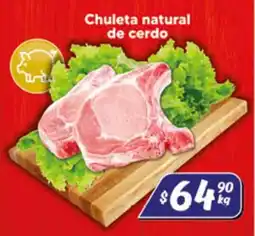 El Florido Chuleta natural de cerdo oferta
