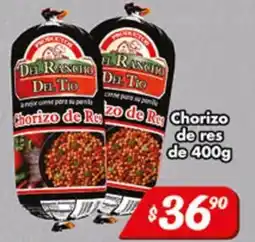 El Florido Chorizo de res oferta