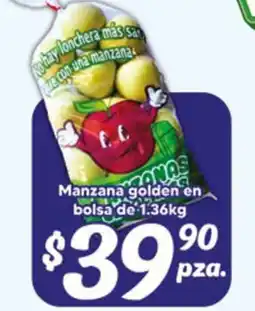 El Florido Manzana golden en bolsa oferta
