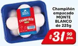 El Florido Monte Blanco champiñón empacado oferta