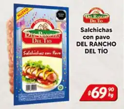 El Florido Del Rancho del Tío salchichas con pavo oferta