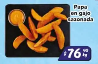 El Florido Papa en gajo sazonada oferta