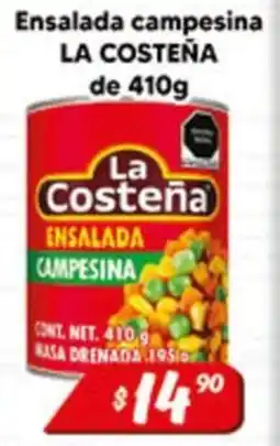 El Florido La Costeña ensalada campesina oferta