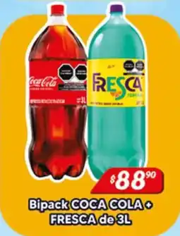 El Florido Coca-cola + Fresca oferta