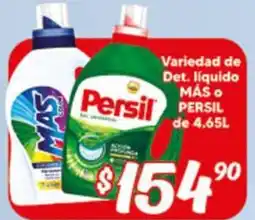 El Florido Persil o MAS detergente liquido oferta