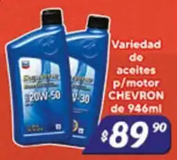 El Florido Chevron aceites p/motor oferta