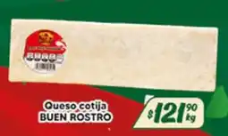 El Florido Buen Rostro queso cotija oferta