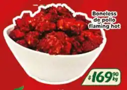 El Florido Boneless de pollo flaming hot oferta