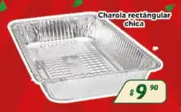El Florido Charola rectangular chica oferta