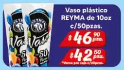El Florido Reyma vaso plástico 10 oz oferta