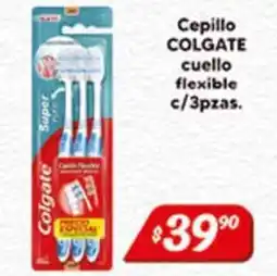 El Florido Colgate cepillo cuello flexible oferta
