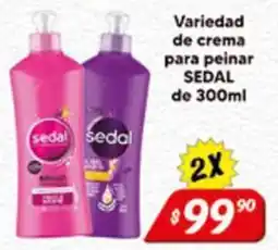 El Florido Sedal crema para peinar oferta