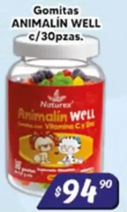 El Florido Animalin Well gomitas oferta