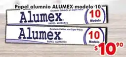El Florido Alumex papel alumnio modelo 10 oferta