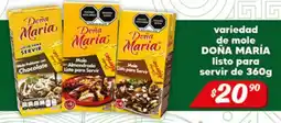 El Florido Doña Maria mole listo para servir oferta