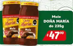 El Florido Doña María mole oferta