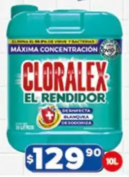 El Florido Cloralex el rendidor oferta